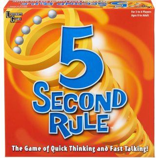 University Games 5 Second Rule Tinned Game 
