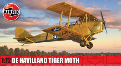 1/72 Scale De Havilland Tiger Moth Airfix - A2106A