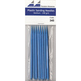 Albion 345 Sanding Needles - Medium (8) - Somerset Models