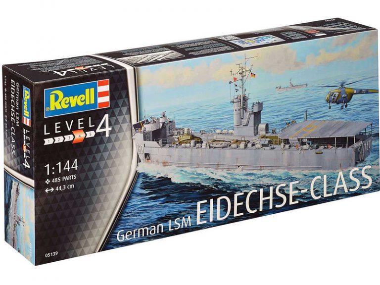 Revell 1/144 Scale German LSM Eidechse Class - 5139 - Somerset Models