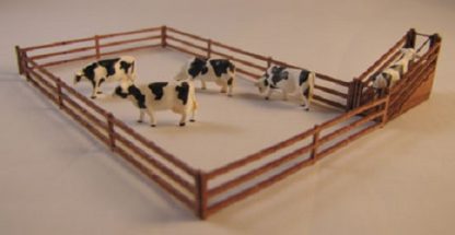 SM001 - N Scale - Laser Cut "Cattle Yard and Loading Ramp"