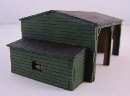 SM007 - N Scale - Laser Cut "Tractor Shed"