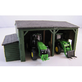 SM007 - N Scale - Laser Cut "Tractor Shed"