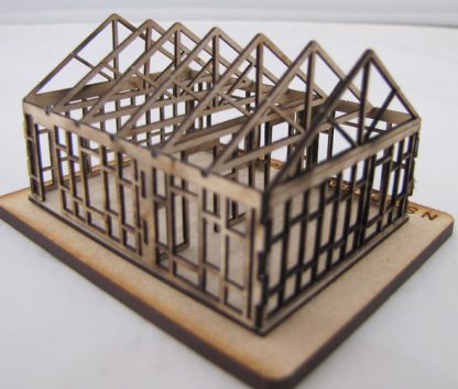 SM012 - N Scale - Laser Cut "The House Under Construction"