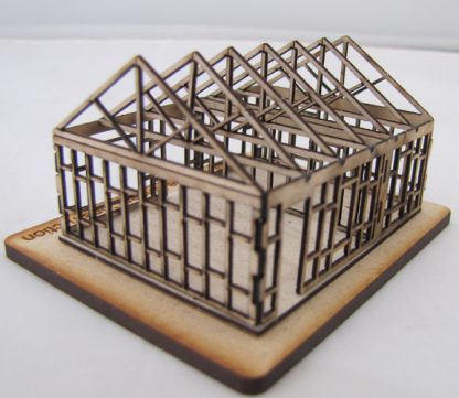 SM012 - N Scale - Laser Cut "The House Under Construction"