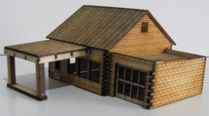 SM017 - N Scale - Laser Cut "The Service Station"