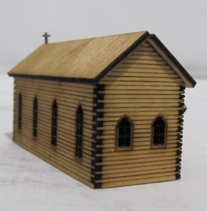 SM044 - N Scale - Laser Cut "The Country Church"