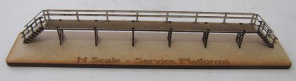 SM055 - N Scale - Laser Cut "Service Platforms"