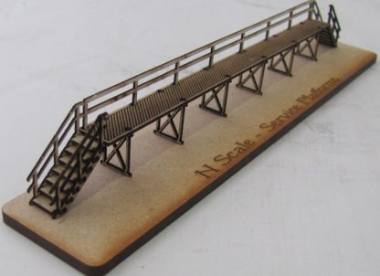 SM055 - N Scale - Laser Cut "Service Platforms"