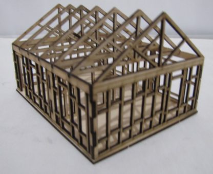 SM1012 - HO Scale - Laser Cut "The House Under Construction"