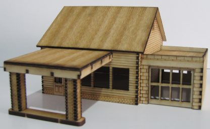 SM1017 - HO Scale - Laser Cut "The Service Station"