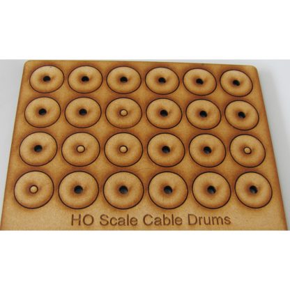 SM1026 - HO Scale - Laser Cut "Cable Drums"