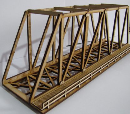 SM1050 - HO Scale - Laser Cut "Single Truss Bridge"