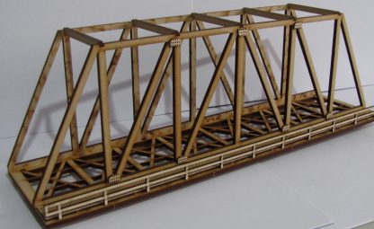 SM1050 - HO Scale - Laser Cut "Single Truss Bridge"
