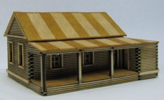 N Scale SM045 Trackside Models Laser Cut "The Sawtooth Shed" 