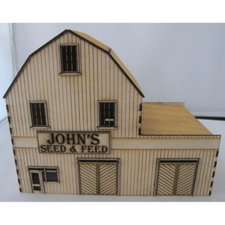 SM045 Laser Cut "The Sawtooth Shed" Trackside Models N Scale 