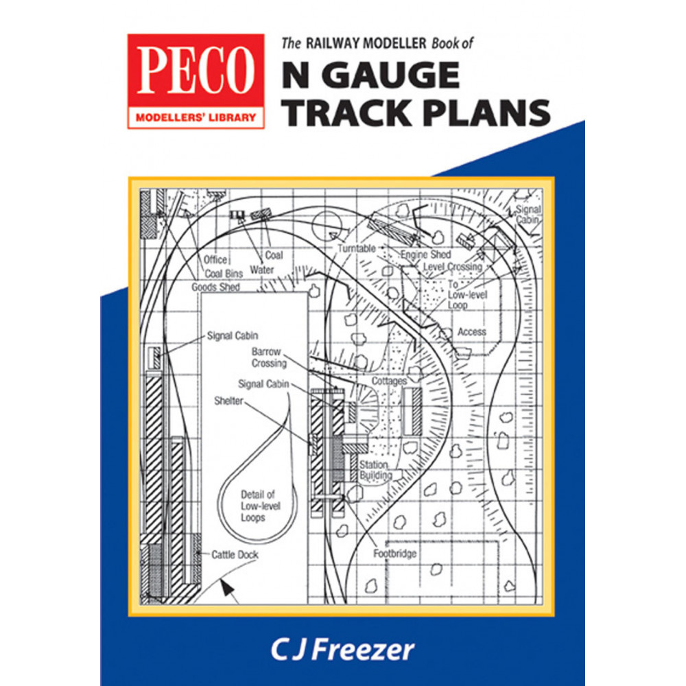 Peco N Gauge Track Plans PB4 Somerset Models