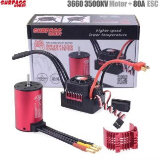 SURPASS HOBBY KK 3660 BRUSHLESS MOTOR + ESC Combo - SUR236600