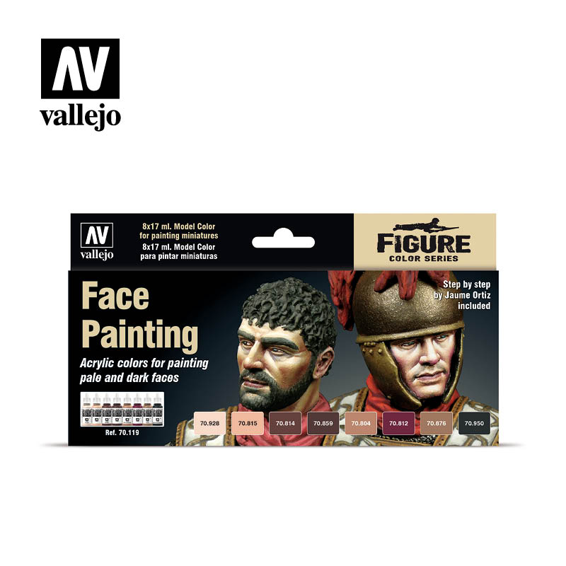 Vallejo Airbrush Paint Set - Auxillary Set - 73999 - Somerset Models