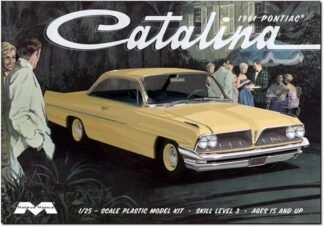 Moebius 1/25th Scale 1961 Pontiac Catalina Plastic Model Kit