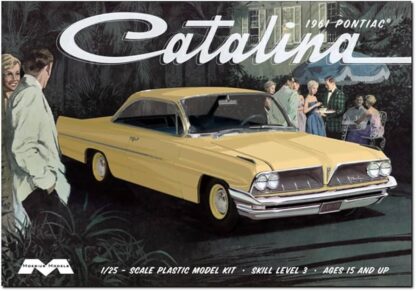 Moebius 1/25th Scale 1961 Pontiac Catalina Plastic Model Kit