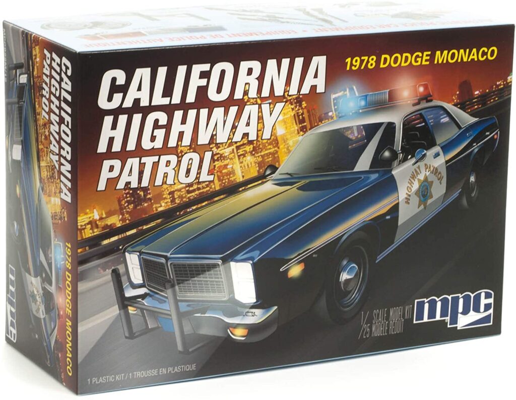 MPC 1/25 Scale 1978 Dodge Monaco California Highway Patrol Kit - MPC922 ...