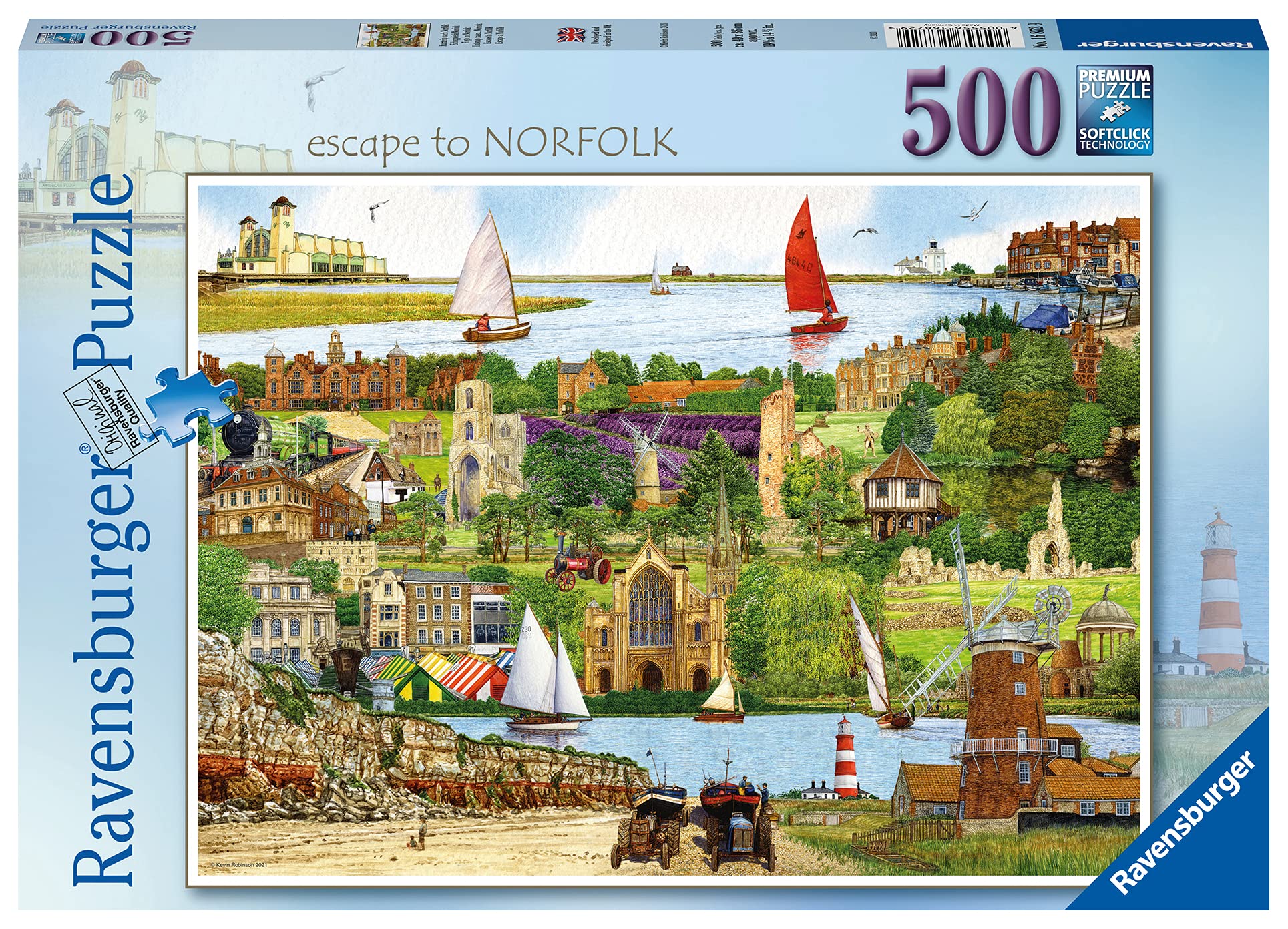 Ravensburger 500pc Jigsaw Escape to Norfolk 168729 Somerset Models