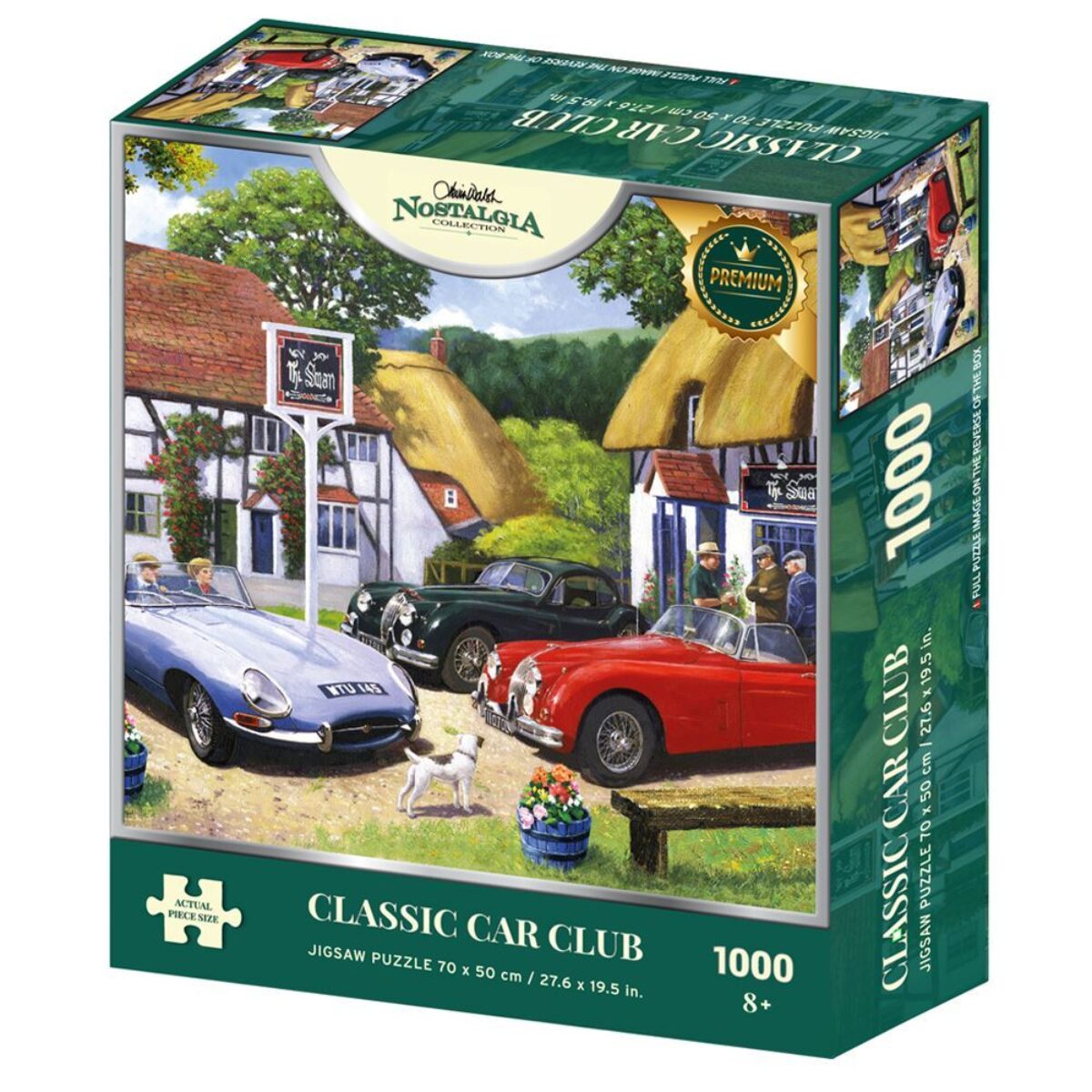 Holdson 1000pc Jigsaw Puzzle Classic Car Club K33016 Somerset Models