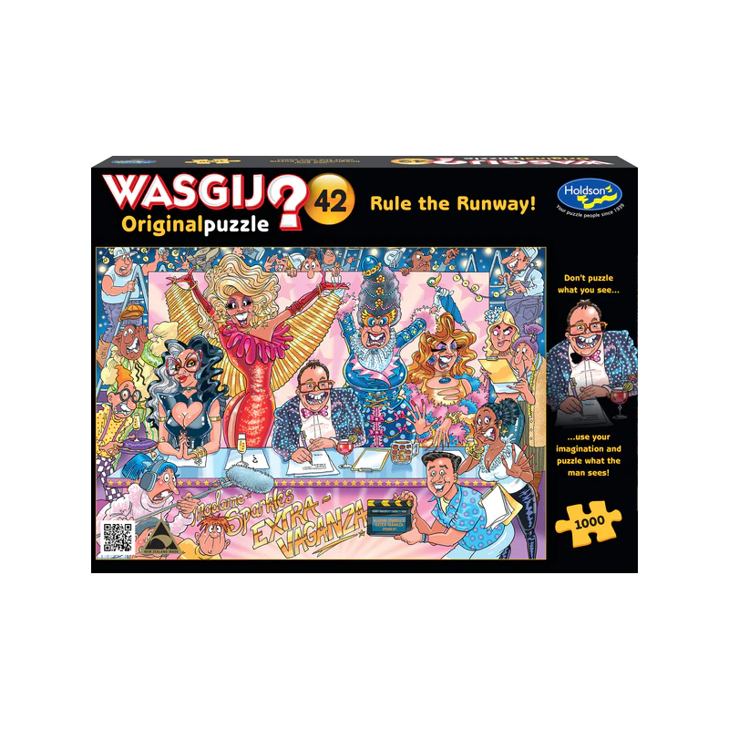 WASGIJ 1000pc Jigsaw Original Puzzle No 42 Rule the Runway! 77601