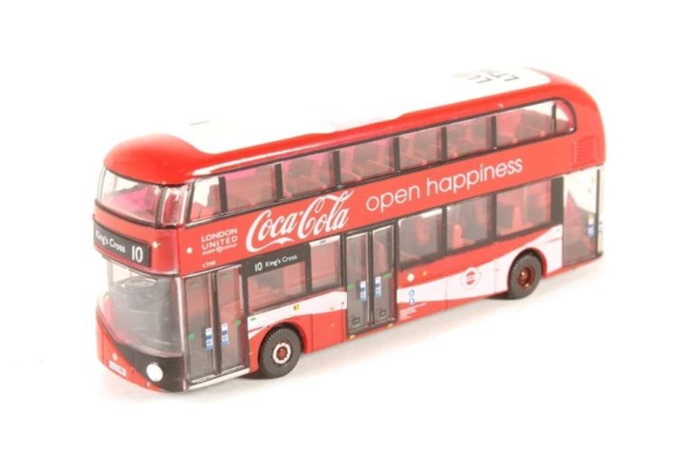 Oxford Diecast N Scale Routemaster Bus London Coca Cola NNR004CC