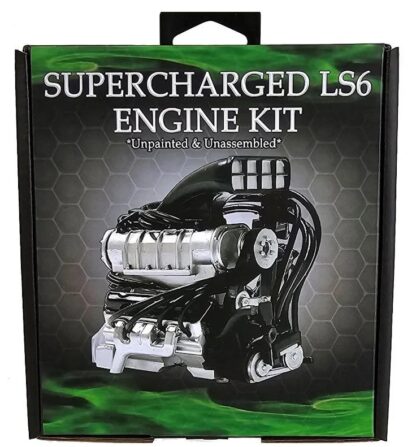 DDA 1/24 Scale Supercharged LS6 Engine Kit - DDA626A