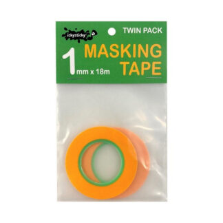 1mm Masking Tape x 18m Icky Sticky - Twin Pack - 32000