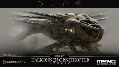 1/12 Dune Harkonnen Ornithopter Meng Plastic Model Kit [DS-009]