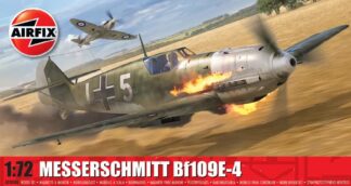 1/72 Scale Messerschmitt Bf109E-4 Plastic Model Kit Airfix - A01008B