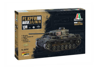 1/56 Scale PZ.KPFW111 AUSF.J/L/M/N Italeri - 25757