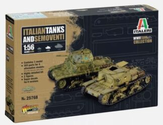 1/56 Scale Italian Tanks and Semoventi Italeri - 25768