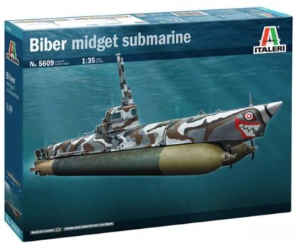 1/35 Scale Biber Midget Submarine Italeri - 5609