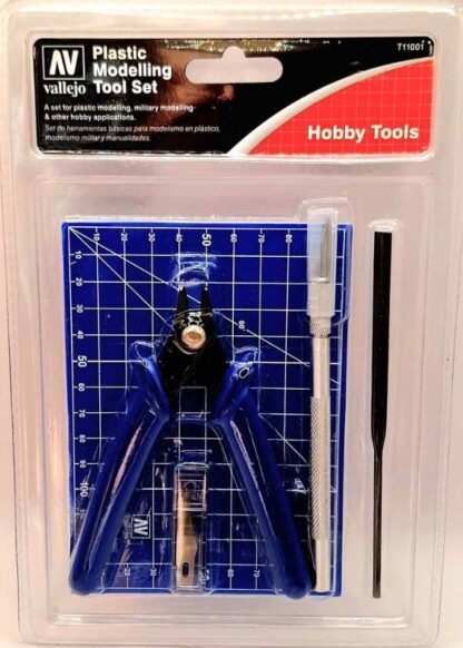 5 Piece Plastic Modelling Tool Set Vallejo – T11001