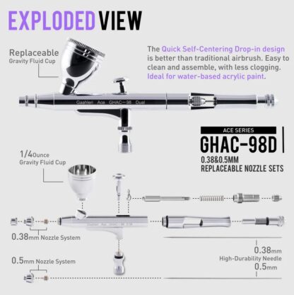 GHAC-98D Gaahleri Airbrush - GAA40102