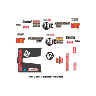 DDA Diecast 1/24 28C LJ Bathurst Winner Decal Kit - DDAAC012