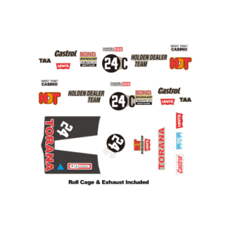 DDA Diecast 1/24 24C LJ Bathurst Decal Kit - DDAAC014