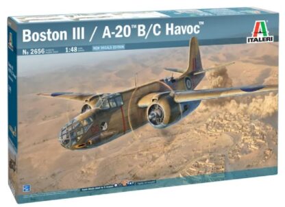 1/48 Scale Boston III A-20 B/C Havoc Italeri - 2656