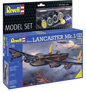 1/72 Scale Avro Lancaster Revell Gift Set - 4300