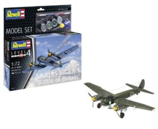 1/72 Scale Junkers JU88 Revell Gift Set - 4972