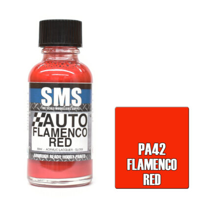 Flamenco Red SMS Auto Paint- PA42