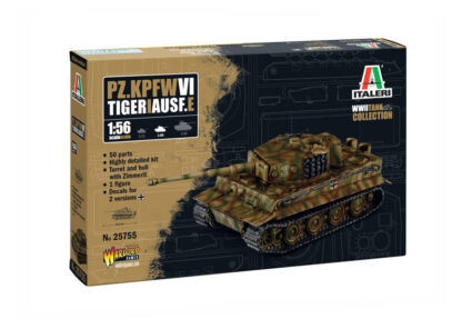 1/56 Scale PZ. KPFW VI Tiger Italeri - 25755