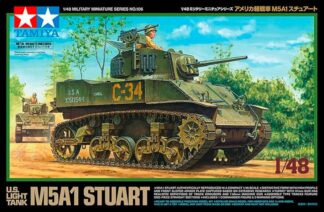 1/48 M5A1 Stuart Tank Tamiya - 32606