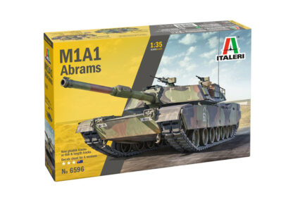 1/35 Scale M1A1 Abrams Tank Italeri - 6596