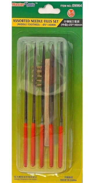 Assorted Needle Files Set Master Tools - 9964