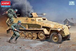 1/35 Scale Sd.Kfz.251/1 Ausf.C Tank Academy - 13540. Check out our entire range of model kits. We have you covered for your next project.